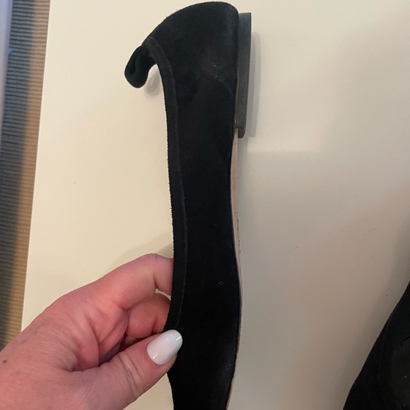 Tory Burch Therese Suede Ballet Flats - Picture 9 of 10